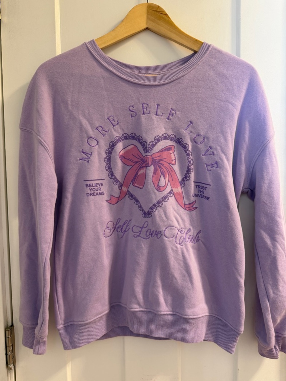 Zoe + Liv Lilac Crewneck Sweatshirt